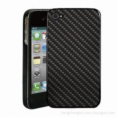 Carbon Fiber Skin for iPhone 4G, Easy to Install and Remove